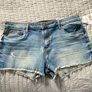 NWT STS Blue Cutoff Jean Shorts- Size 31- Midrise